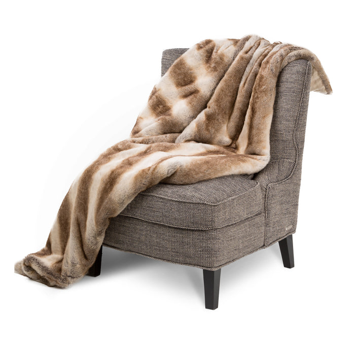 AICO Furniture - Napoli"Fur Throw 56 Inx72 In"Sand - BTHO-5672-NPOLI-SAN - GreatFurnitureDeal