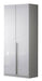 ESF Furniture - Athena 2 Door Wardrobe in White Lacquer - ATHENA-DOOR - GreatFurnitureDeal
