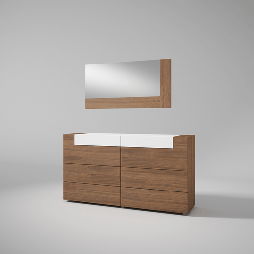 ESF Furniture - Mar Double Dresser - MAR-DRESSER - GreatFurnitureDeal