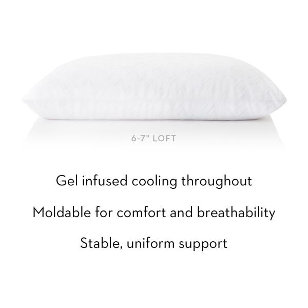 Malouf - Shredded Gel Dough® Pillow - GreatFurnitureDeal