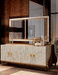 ESF Furniture - Romantica 4 Doors Buffet in Walnut - ROMA-BUFFET - GreatFurnitureDeal