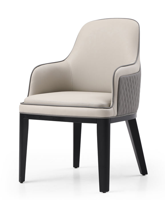 J&M Furniture - Brunswick Arm Chair - Set of 2 - 19985-GREY