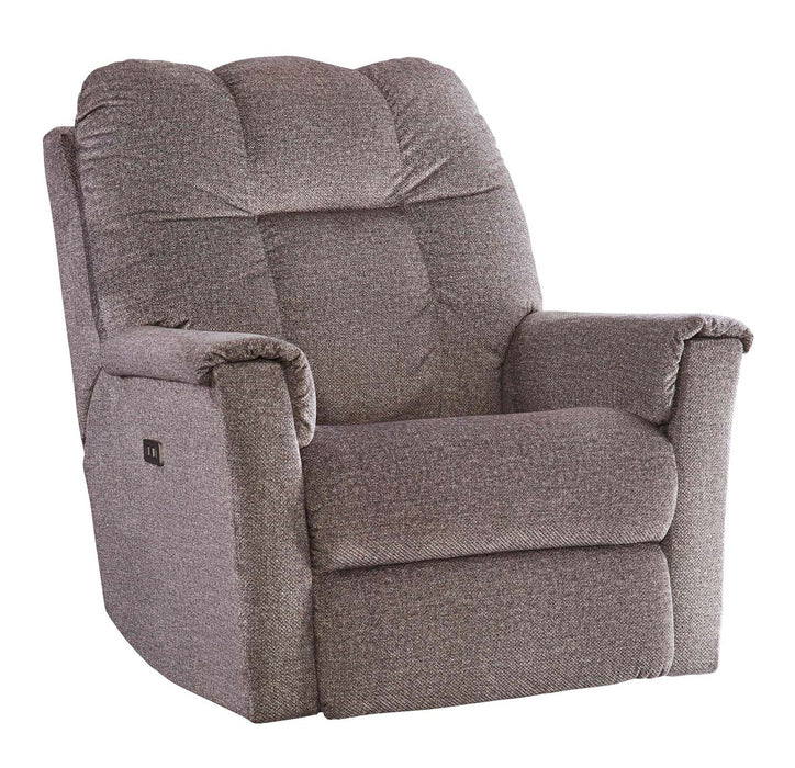 Southern Motion - Baxter Power Headrest Rocker Recliner w- SoCozi in Carson Marble - 5497-95P - GreatFurnitureDeal