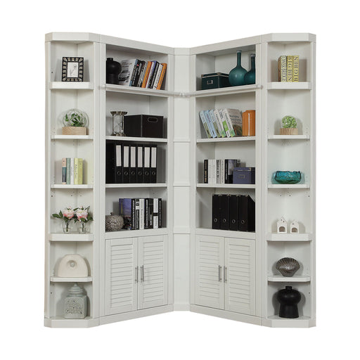 Parker House - Catalina Modular 5 Piece Corner Bookcase Wall - CAT-5PC-LIB-L-WALL - GreatFurnitureDeal