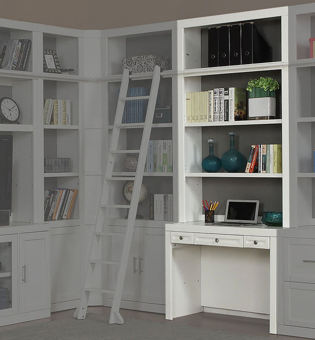 Parker House - Catalina 2 Piece Library Desk and Hutch in Cottage White - CAT#460-2 - GreatFurnitureDeal