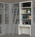 Parker House - Catalina 2 Piece Library Desk and Hutch in Cottage White - CAT#460-2 - GreatFurnitureDeal