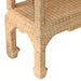 Worlds Away - Ming Style Etagere In Woven Rattan - CAVALIER - GreatFurnitureDeal