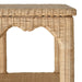 Worlds Away - Ming Style Etagere In Woven Rattan - CAVALIER - GreatFurnitureDeal