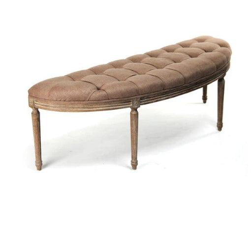 Zentique - Louis Curved Bench - CFH208 E272 A006 - GreatFurnitureDeal
