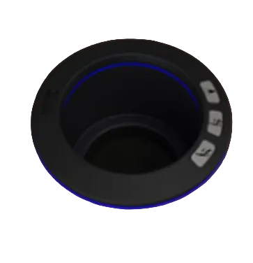 Southern Motion, Parker Living, Theater Seat - 3 Button Cup Holder Power Recliner Replacement Button Control with Light - CHB R1ULBL 01 - GreatFurnitureDeal