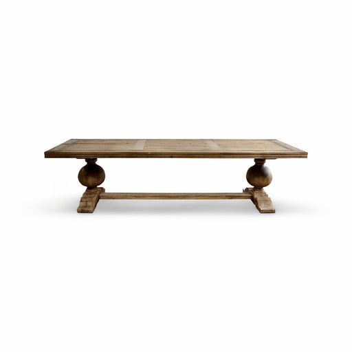 GJ Styles - Ball Leg Dining Table With Metal Inlay - CL10 - GreatFurnitureDeal