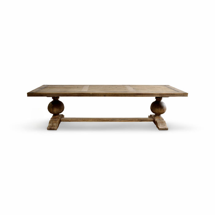 GJ Styles - Ball Leg Dining Table With Metal Inlay - CL10 - GreatFurnitureDeal