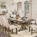Furniture of America - Julia Dining Table in Light Oak, Beige - CM3014T - GreatFurnitureDeal