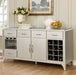 Furniture of America - Diocles Server in Silver - CM3020SV - GreatFurnitureDeal