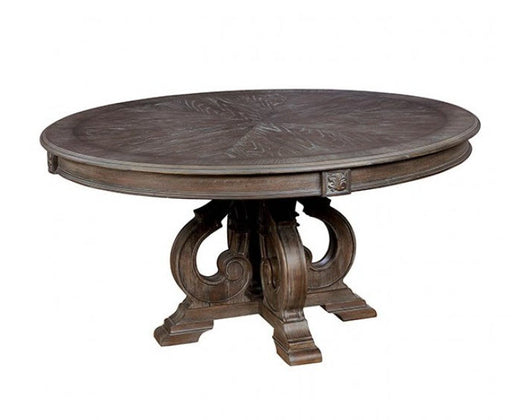 Furniture of America - Arcadia Dining Table in Tone, Ivory - CM3150RT - GreatFurnitureDeal