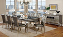 Furniture of America - Amina Hutch & Buffet in Champagne - CM3219HB-SET - GreatFurnitureDeal