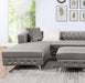 Furniture of America - Ciabattoni Sectional in Gray - CM6256GY-SECT - GreatFurnitureDeal