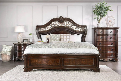 Furniture of America - Menodora Dresser in Brown Cherry - CM7311D - GreatFurnitureDeal