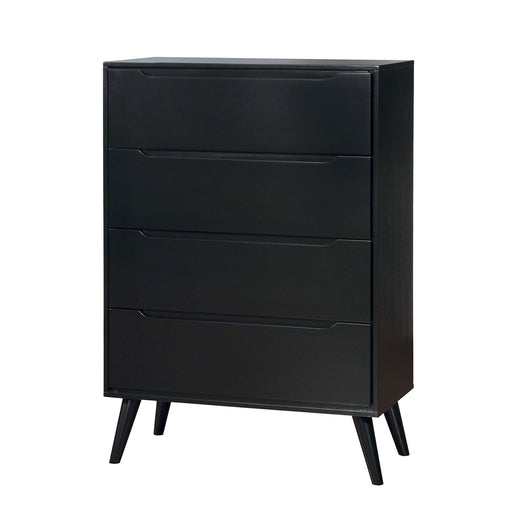 Furniture of America - Lennart 6 Piece Full Bedroom Set in Black - CM7386BK-F-6SET - GreatFurnitureDeal