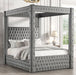 Furniture of America - Etherea King Bed in Grey - CM7482GY-K - GreatFurnitureDeal