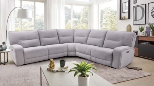Furniture of America - Tyrone Power Sectional in Gray - CM9913GY-SECT-PM - GreatFurnitureDeal