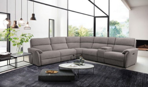 Furniture of America - Osanna Power Sectional in Warm Gray - CM9928SM-SECT-PM - GreatFurnitureDeal