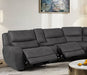 Furniture of America - Demetrius Power Sectional in Granite Gray - CM9930DG-SECT-PM - GreatFurnitureDeal