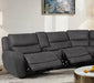 Furniture of America - Demetrius Power Sectional in Granite Gray - CM9930DG-SECT-PM - GreatFurnitureDeal