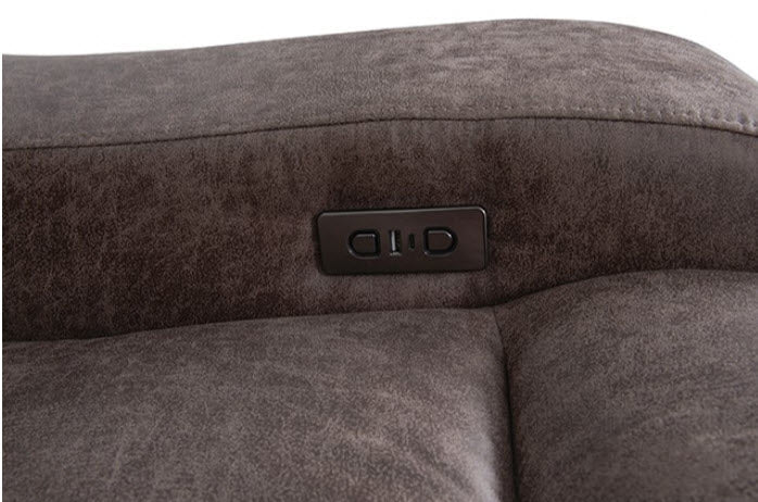 Furniture of America - Demetrius 3 Piece Power Living Room Set in Brown - CM9931BR-SF-PM-PK-3SET - GreatFurnitureDeal