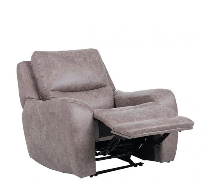 Furniture of America - Demetrius 3 Piece Power Living Room Set in Brown - CM9931BR-SF-PM-PK-3SET - GreatFurnitureDeal