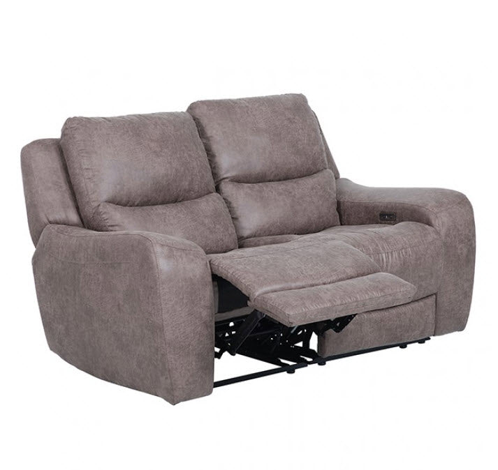 Furniture of America - Demetrius 3 Piece Power Living Room Set in Brown - CM9931BR-SF-PM-PK-3SET - GreatFurnitureDeal