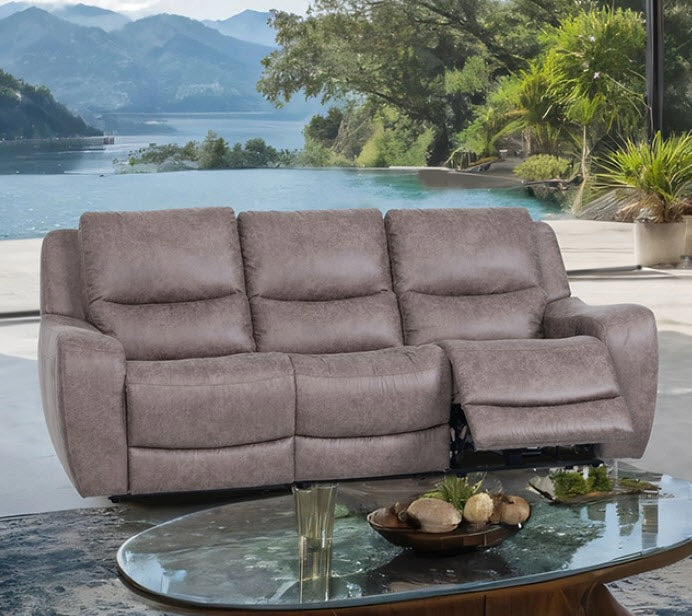 Furniture of America - Demetrius 3 Piece Power Living Room Set in Brown - CM9931BR-SF-PM-PK-3SET - GreatFurnitureDeal