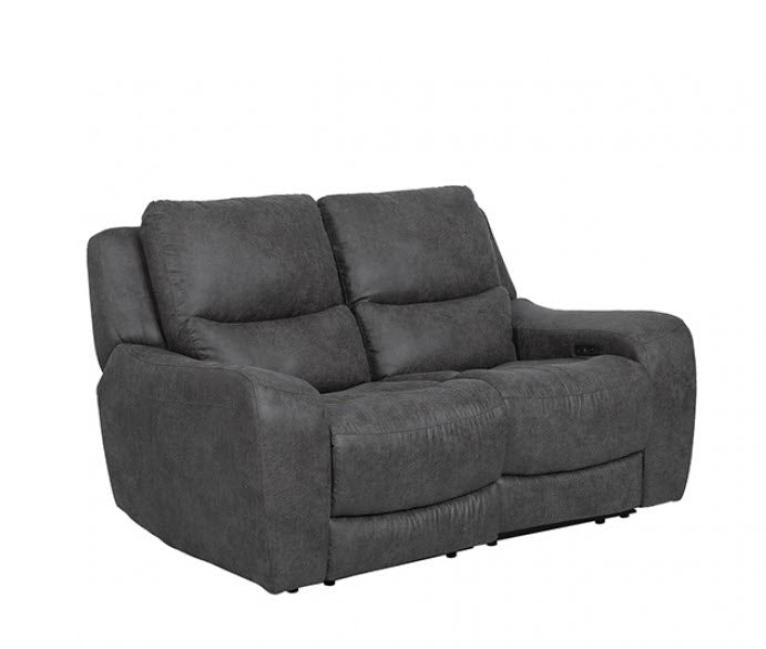 Furniture of America - Demetrius 2 Piece Power Sofa Set in Dark Gray - CM9931DG-SF-PM-PK-2SET - GreatFurnitureDeal