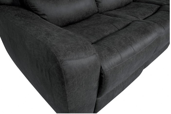 Furniture of America - Demetrius 2 Piece Power Sofa Set in Dark Gray - CM9931DG-SF-PM-PK-2SET - GreatFurnitureDeal