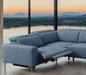 Furniture of America - Melancton Power Sectional in Blue - CM9933BL-SECT-PM - GreatFurnitureDeal