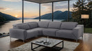 Furniture of America - Melancton Power Sectional in Dark Gray - CM9933DG-SECT-PM - GreatFurnitureDeal
