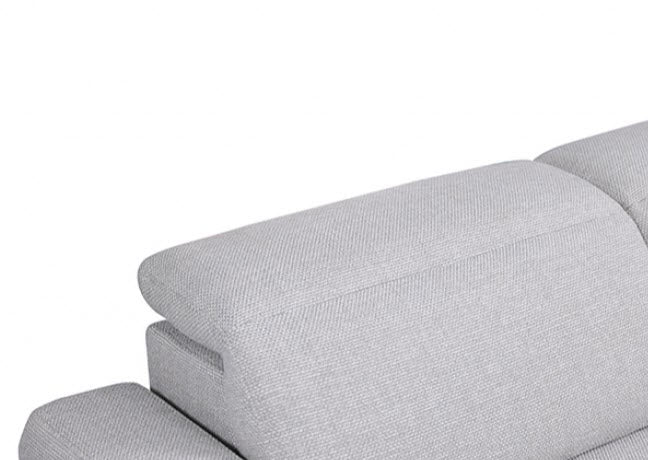 Furniture of America - Melancton Power Sectional in Light Gray - CM9933LG-SECT-PM - GreatFurnitureDeal