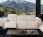 Furniture of America - Thaddea Power Sofa in White - CM9934WH-SF-PM-PK - GreatFurnitureDeal