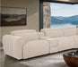 Furniture of America - Thaddea Power Sectional in White - CM9935WH-SECT-PM - GreatFurnitureDeal