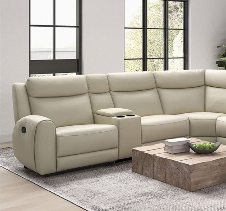 Furniture of America - Jacobus Motion Sectional in Beige - CM9986BG-M-SECT - GreatFurnitureDeal