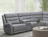 Furniture of America - Matthias Motion Sectional in Gray - CM9987GY-M-SECT - GreatFurnitureDeal