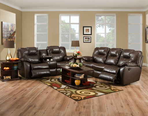 Southern Motion - Avalon Double Reclining Sofa in Coffee - 838-31 - GreatFurnitureDeal