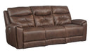 Southern Motion - Point Break Triple Power Sofa in Cognac - 356-64P - GreatFurnitureDeal