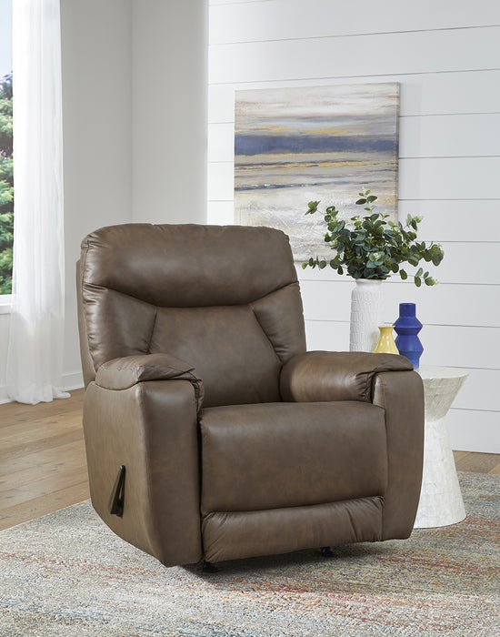 Southern Motion - Conrad Power Headrest WallHugger Recliner with SoCozi & Next Level in Cork - 6311-95P NL - GreatFurnitureDeal