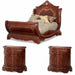 AICO Furniture - Cortina 3 Piece California King Sleigh Bedroom Set - N65000CKSL-28-3SET - GreatFurnitureDeal