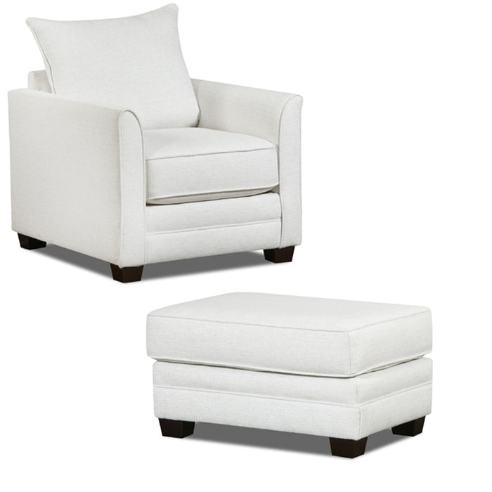 Southern Motion - ST8001 Juniper Chair with Ottoman in Huton Ivory/Cabarret Latte - ST8001-02-03-IVORY-MTO - GreatFurnitureDeal