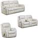 Southern Motion - Marquis 3 Piece Power Headrest Reclining Living Room Set in Cream - 332-61-51-6332P - GreatFurnitureDeal