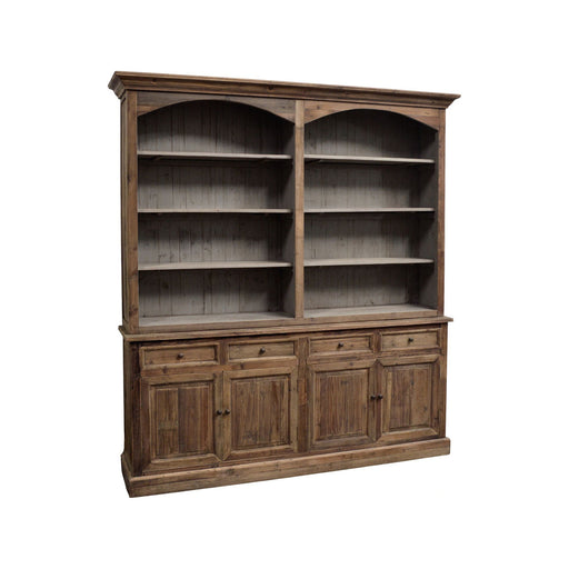 GJ Styles - Reclaimed Pine Double Arched Bookcase - CS130 - GreatFurnitureDeal