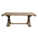 GJ Styles - Reclaimed Elm Dining Table W/ Extensions - CS137 - GreatFurnitureDeal