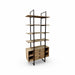 GJ Styles - Reclaimed Oak Shelf With Drawers - CS174 - GreatFurnitureDeal